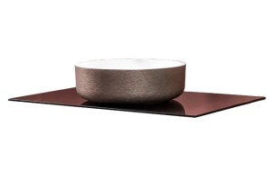 Столешница под раковину Armadi Art Lucido 100 коричневый