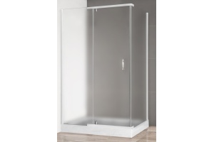 Душевой уголок Royal Bath HPV 120х90 с поддоном профиль белый стекло матовое