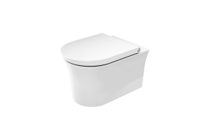 Чаша для подвесного унитаза Duravit White Tulip белый, без сиденья (2576092000)