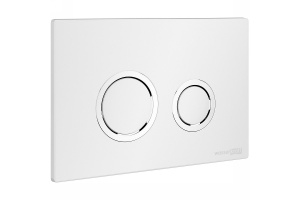 Смывной бачок скрытого монтажа Wasserkraft Aller кнопка смыва белый - 3