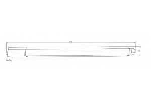 Накладной светильник Maytoni Basis TR000-1-24W3K-W - 2