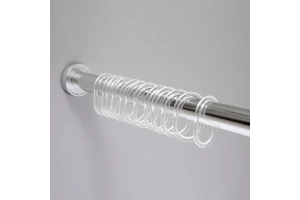 Карниз для ванны Wasserkraft Dinkel 200 серебро - 2