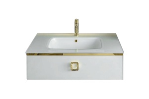 Тумба под раковину Armadi Art Lucido 100 белый