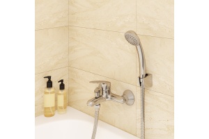 Смеситель Milardo Simp SIMSB00M02 для ванны с душем, хром - 2