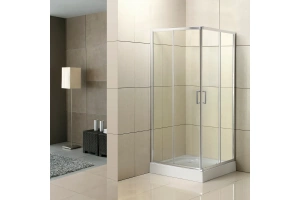 Душевой уголок BelBagno Uno 85 стекло прозрачное (UNO-195-A-2-85-C-Cr)