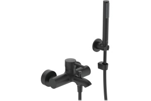 Смеситель для ванны с душем Ideal Standard Ceraline черный матовый