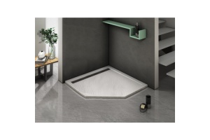 Душевой поддон с сифоном WeltWasser WW TRP 100 STONE-WT 100х100 белый (10000004364)