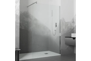 Душевая перегородка RGW Walk In WA-002 110х195 профиль хром стекло прозрачное