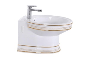 Биде подвесное Ceramalux Classic белый (4289)