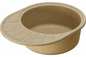 Мойка кухонная AQUATON Чезана песочная - 2