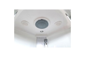 Душевая кабина Deto DM 90х90 белый (DM2090GM+EL) - 3