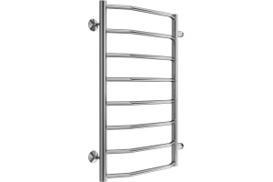 Водяной полотенцесушитель Terminus Виктория П8 500x800 Хром боковое подключение - 2