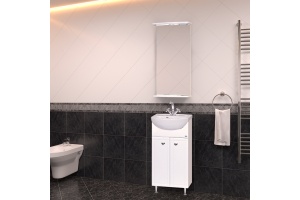 Тумба с раковиной Misty Соло 40 две двери - 2