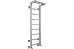 Водяной полотенцесушитель Terminus Контур П9 300х1000 с полкой Хром - 2