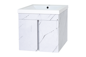 Тумба под раковину Misty Торос 75 белая глянцевая