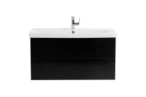 Комплект мебели Belbagno Marino-Cer 90 черный  - 3