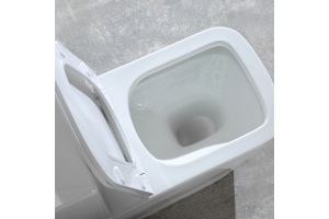 Чаша напольного унитаза Vincea Hope белая без бачка с сиденьем микролифт - 2
