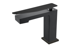 Смеситель для раковины Boheme Q черный матовый