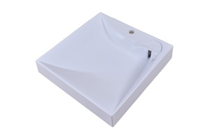 Раковина Stella Polar Турин 60 на стиральную машину белый