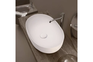 Донный клапан Kerasan Nolita белый матовый (923330) - 2