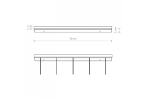 Основание для светильника Nowodvorski Cameleon Canopy B 780 8561 - 2