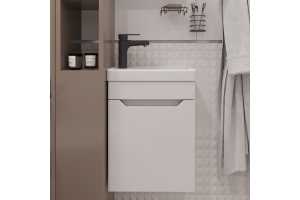 Смеситель для раковины DIWO Ярославль YAR-01b черный матовый - 3