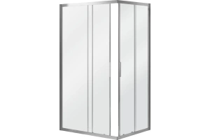 Душевой уголок BelBagno SELA 120x90 профиль хром стекло прозрачное