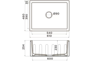 Мойка кухонная Omoikiri Mikura Natceramic/pebble (4997072) - 2
