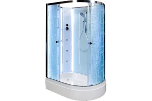 Душевая кабина Deto ЕМ 120х80 (EM2712LNLED+GM)