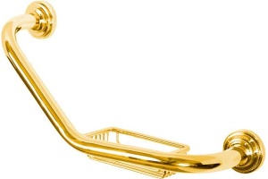 Поручень с мыльницей Boheme Imperiale золото