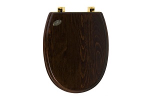 Крышка-сиденье Simas Arcade AR 009 с микролифтом, петли золото