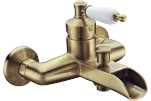 Смеситель для ванны Boheme Vogue бронза с черным