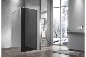 Душевая перегородка Vincea Walk-in VSW-1H900CG 90 см, профиль хром, стекло тонированное - 2