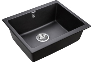 Мойка кухонная Paulmark Gera 55 черный матовый - 2
