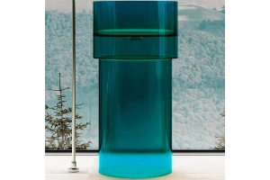 Напольная раковина Abber Kristall 45 бирюзовая