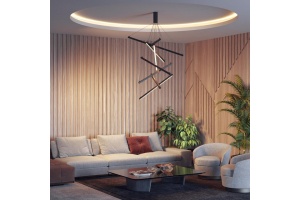 Подвесной светодиодный светильник Odeon Light L-vision Cometa 3860/96B - 3