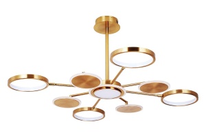 Потолочная светодиодная люстра Arte Lamp Sienna A1363PL-8PB