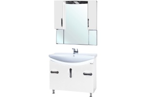 Мебель для ванной Bellezza Лагуна 105 белая