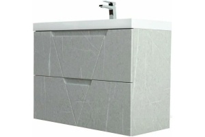 Тумба с раковиной BelBagno Vittoria 70 серый