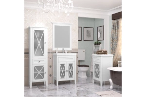 Зеркало Opadiris Палермо 60 белый матовый - 3