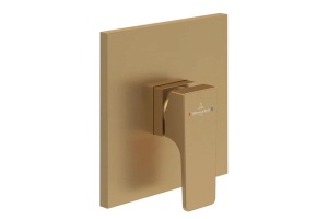 Смеситель для душа встраиваемый Villeroy&Boch Architectura Square золото