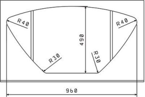 Мойка кухонная Florentina Липси 980С грей - 3