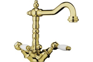 Смеситель для раковины Webert Dorian золото (DO700302010)