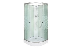 Душевая кабина Deto L 90х90 с гидромассажем, без крыши (L909NGM) - 2