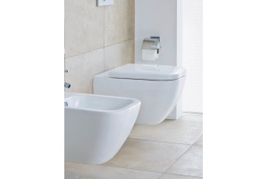 Унитаз подвесной Duravit Happy D.2 белый аlpin - 2