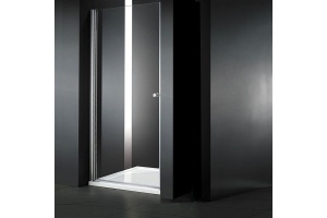 Душевая дверь Cezares Elena 60 хром стекло прозрачное