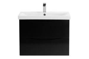 Тумба с раковиной Belbagno Marino-Cer 70 черный 