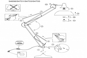 Торшер Eglo ПРОМО Borgillio 94698 - 2