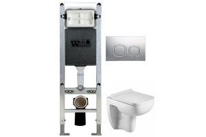 Комплект Weltwasser AMBERG 350 ST + KEHLBACH 004 GL-WT + AMBERG RD-CR (10000006539)