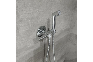 Встраиваемый смеситель с гигиеническим душем - 2